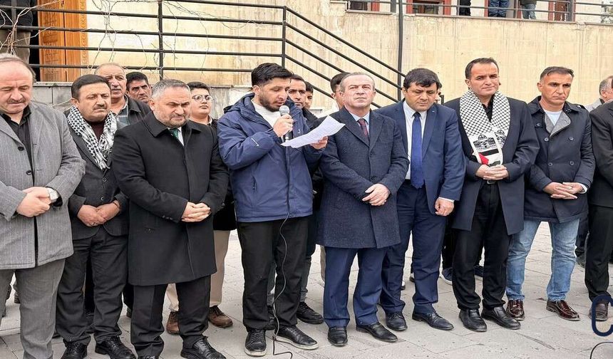 Hakkari’de Filistin İçin Tek Ses: İdam Kararlarına Sert Tepki