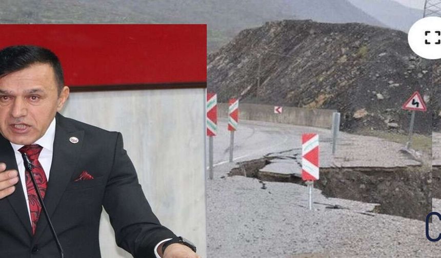 Başkan Arslan: “Yol Medeniyettir” Ama Hakkâri’de Yollar Çöküyor