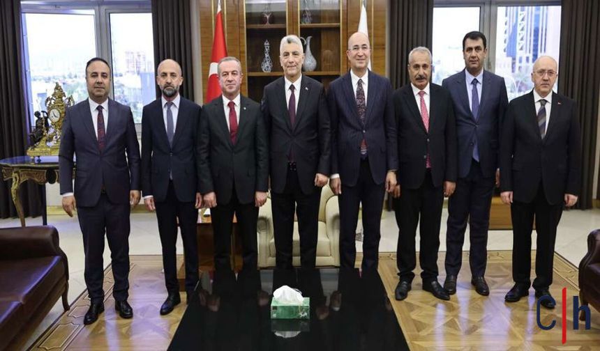 Hakkari Heyetinden Ankara Çıkarması: Bakan Bolat ile Ticaret ve Yatırım Zirvesi