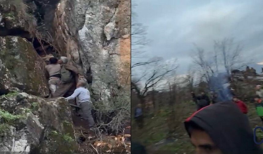 Dağda Mahsur Kalan Genç Kurtarıldı