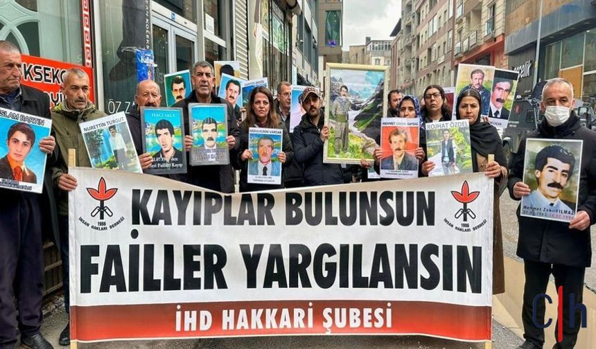 İHD Hakkari Şubesi: “Soruşturmalar yürütülmedi, dosya kapatıldı”