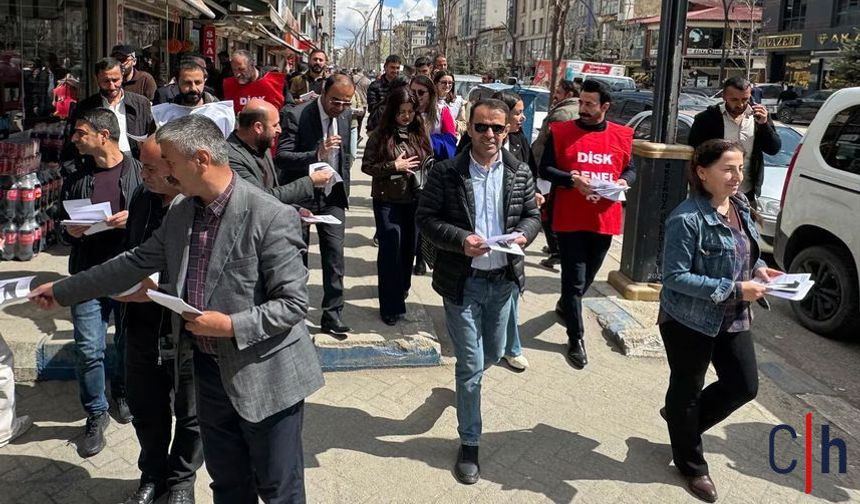 Yüksekova’da 1 Mayıs Çağrısı: “Alanlarda Buluşalım”