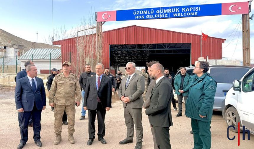 Hakkari’de Üzümlü Sınır Kapısı İçin Yeni Adım