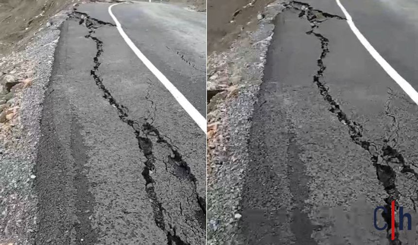 Hakkari’de Hayvan Barınağı Yolu Yağışlara Dayanamadı