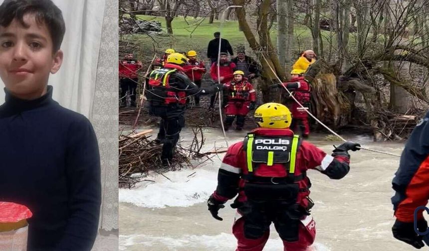 Hakkari’de Dereye Düşen 8 yaşındaki çocuktan acı haber geldi