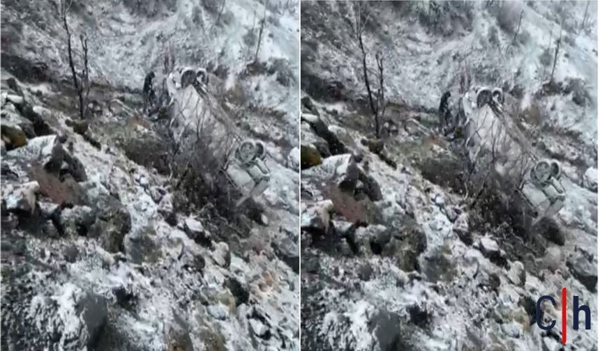 Hakkari’de Yağış Kazaya Neden Oldu: 3 Kişi Yaralandı