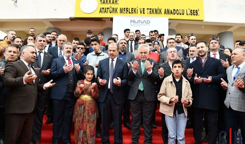 MÜSİAD’dan Hakkari’de Eğitime Destek: İki Yeni Teknoloji Sınıfı Hizmete Açıldı