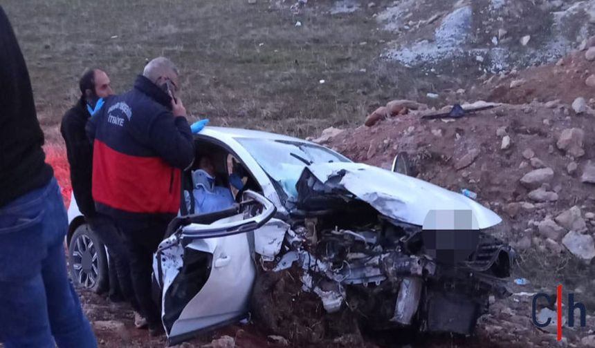 Otomobil Şarampole Yuvarlandı: 2’si Çocuk 5 Yaralı