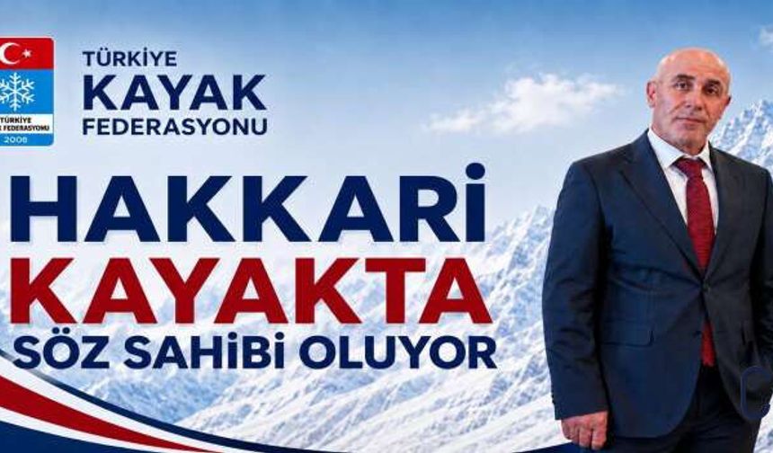 Hakkari’nin Gururu Fikret Ören, Türkiye Kayak Federasyonu Yönetimine Seçildi
