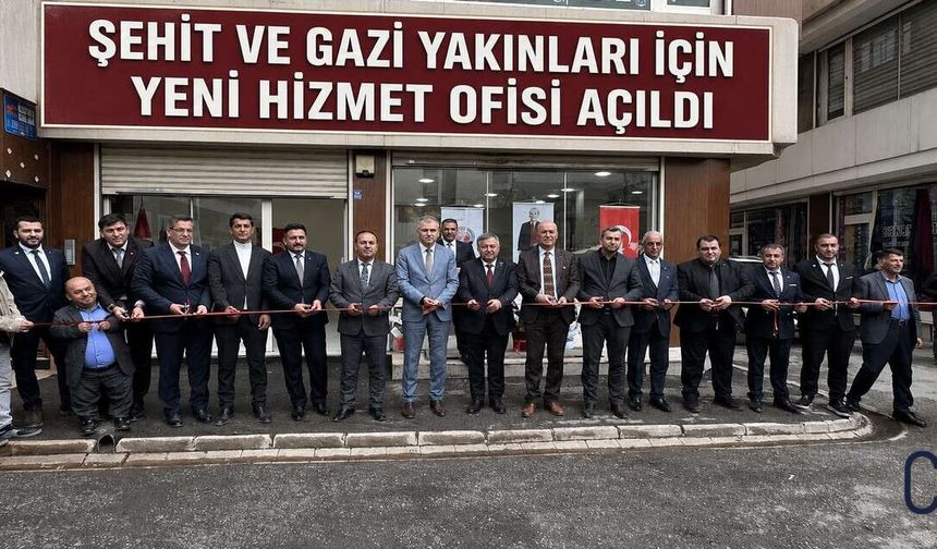 Yüksekova’da Şehit ve Gazi Komisyonu Hizmet Ofisi Hizmete Açıldı