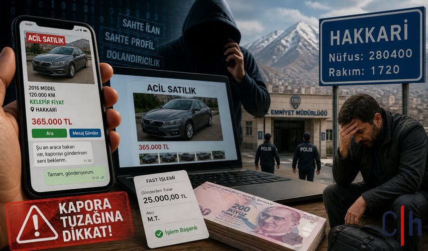 Hakkari’de 'Kapora' Tuzağı