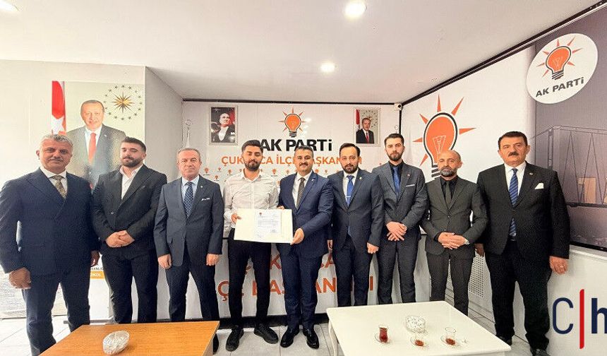 Çukurca Gençlik Kolları Başkanlığına Burak Demir Atandı