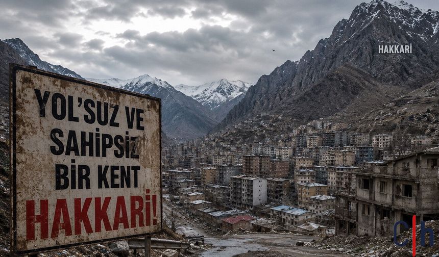 Yol’suz ve Sahipsiz Bir Kent Hakkari! /Adnan Hatipoğlu Yazdı