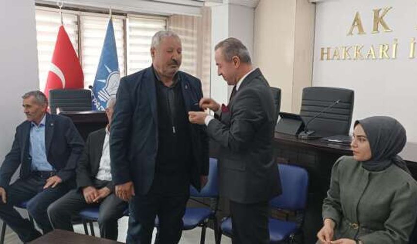 Geçitli Köyü’nden Aslan Ailesi AK Parti’ye Katıldı