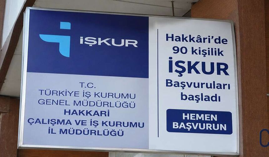 Hakkari’de İŞKUR’dan 90 Kişilik İstihdam Programı Başladı