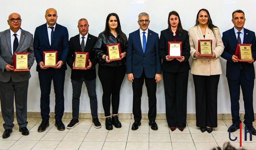 THK Hakkâri Şubesi’ne Başarı Ödülü