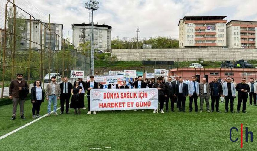 Hakkâri’de “Sağlık İçin Hareket Et Günü” Etkinlikleri Düzenlendi