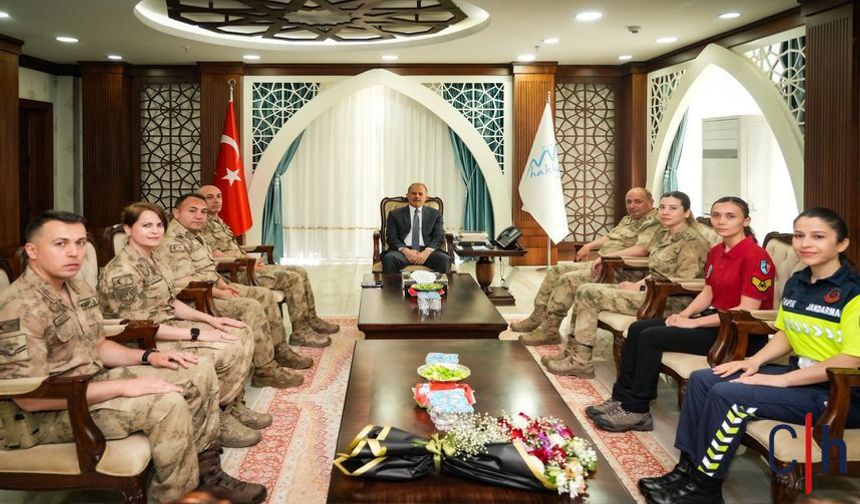 Jandarma Teşkilatı 187 Yaşında: Hakkari'de Anlamlı Vali Ziyareti