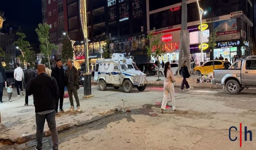 Yüksekova’da İki Grup Arasında Kavga: İş Yerinin Camları Kırıldı