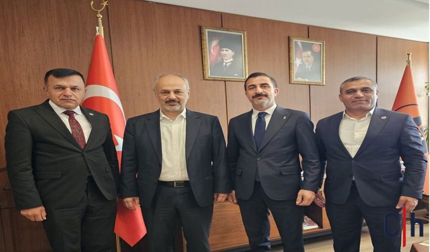 HESOB Başkanı Muharrem Tekin Karayolları İle Hakkari Yollarını Görüştü