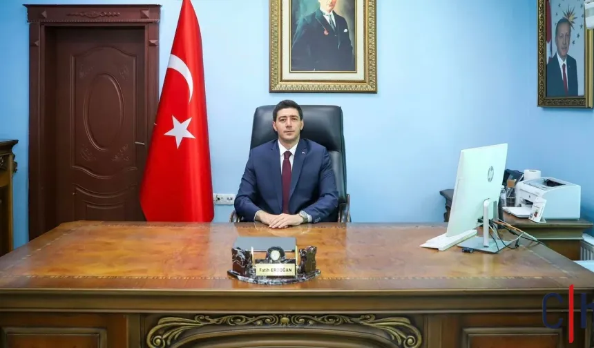 Kaymakam Fatih Erdoğan’dan Göreve Başlama Mesajı