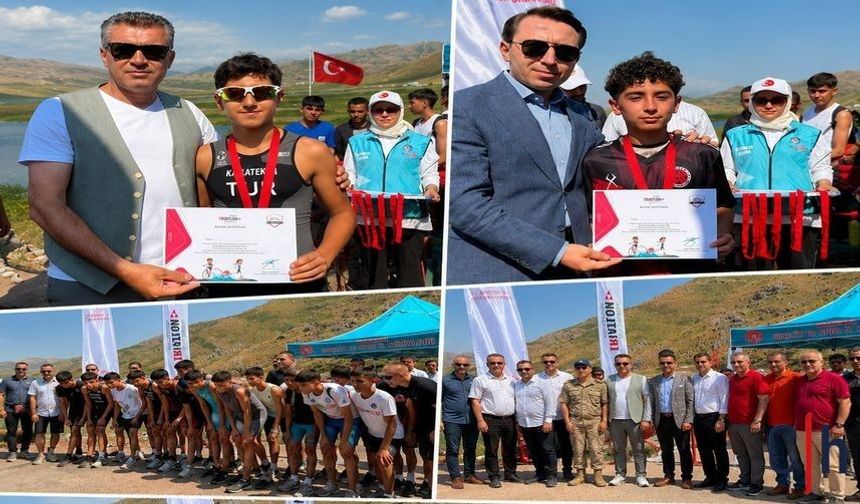 Yüksekova Bölgesel Duatlon Yarışlarına Ev Sahipliği Yaptı