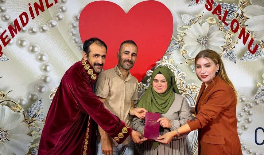 Hakkâri’de evlenecek gençlere destek sürüyor