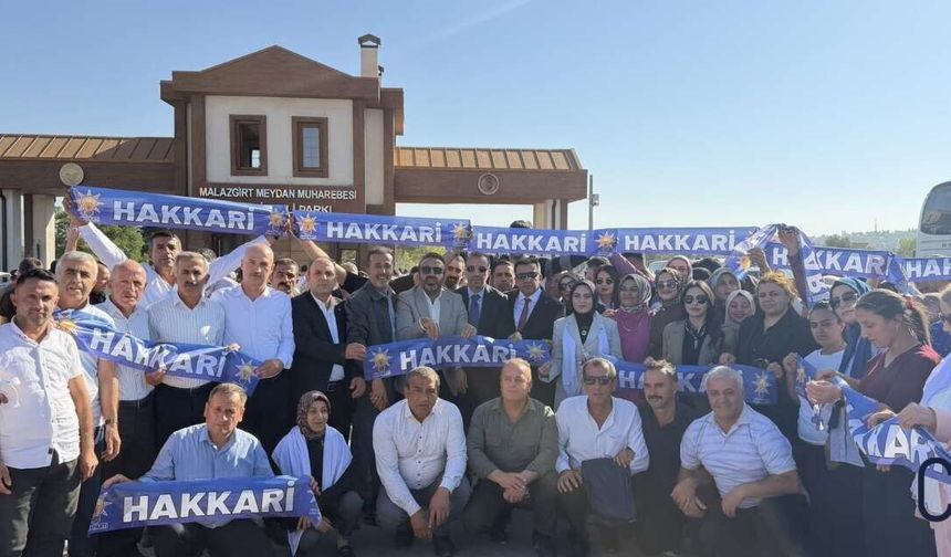 Hakkâri’den Malazgirt’e 1.305 kişilik çıkarma