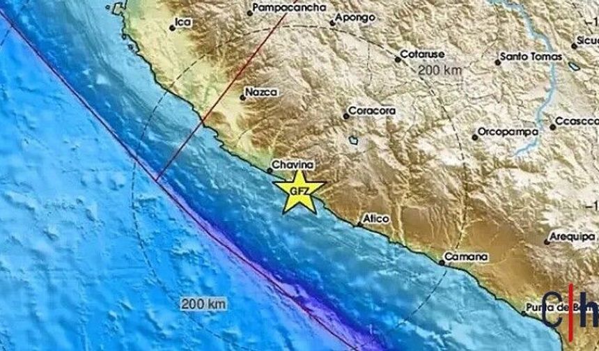 Peru’da 6.7 büyüklüğünde deprem