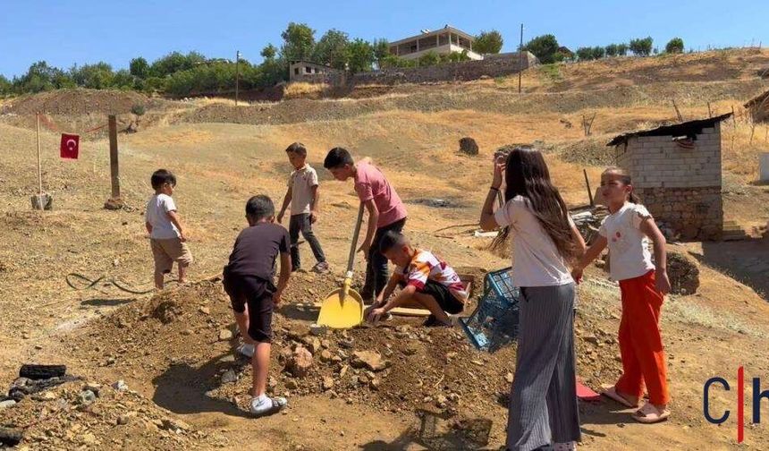 Derecikli Çocuklardan Park Çağrısı: “Bize Güvenli Bir Oyun Alanı Yapın”