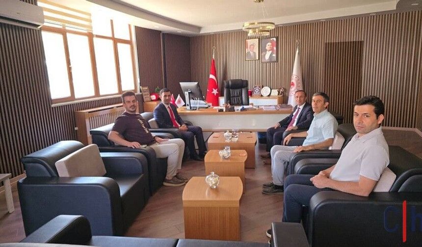 Vali Yardımcısı Murat Güneş’ten Kurum Müdürü Cengiz Adıgüzel’e Ziyaret