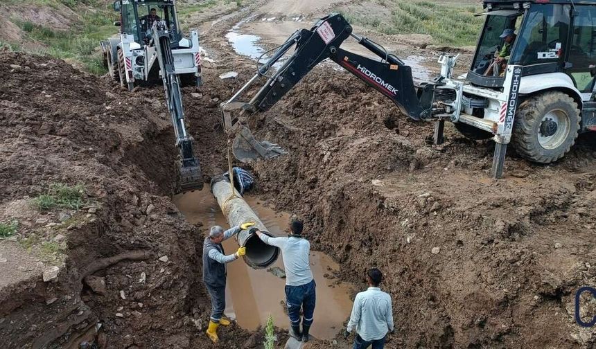 Hakkâri Berçelan Yaylasında Su Arızasıyla Mücadele