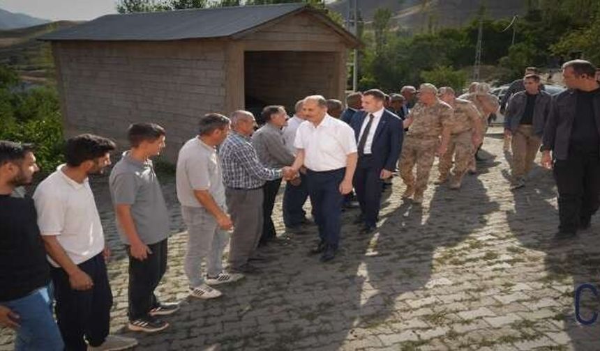 Vali Taşyapan’dan Akçalı Köyü’ne ziyaret