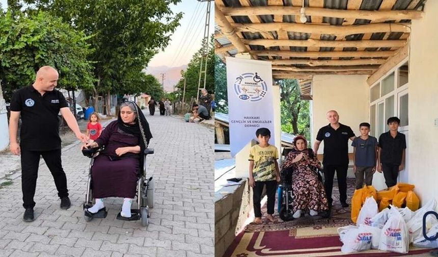 Hakkâri’de 2 engelli vatandaşın hayali gerçek oldu