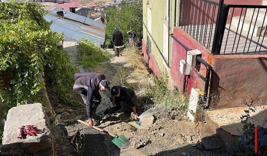 Hakkari’de 6 ayrı su arızası giderildi