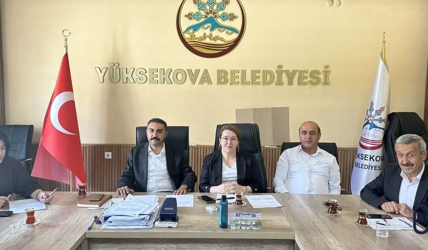 Yüksekova’da Eylül ayı Meclis Toplantısı gerçekleştirildi