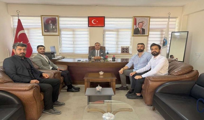Büyükçiftlik Belediyesinde TÜGVA heyeti ağırlandı