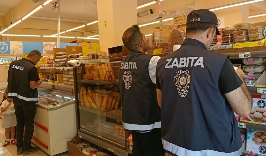 Hakkari'de Zincir marketlere sıkı denetim