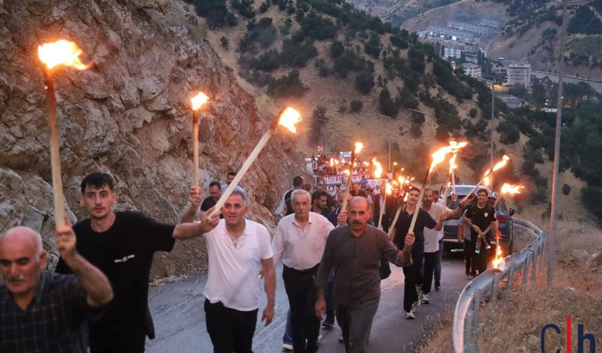 Şemdinli’de 1 Eylül yürüyüşü: “Savaşa hayır, barış hemen şimdi”
