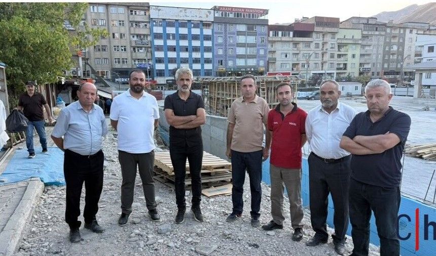 Hakkari’de 7 Aydır Süren Millet Bahçesi İnşaatı Esnafı İsyan Ettirdi