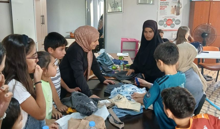 Hakkari'de çocuklardan çevre mesajı