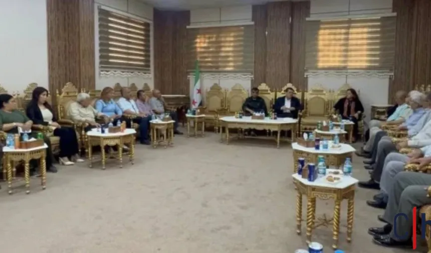 Mazlum Abdi Kürt partiler ile görüştü