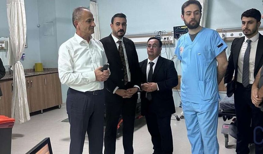 Sağlık Müdürü Kara hastanede hasta ve çalışanları dinledi