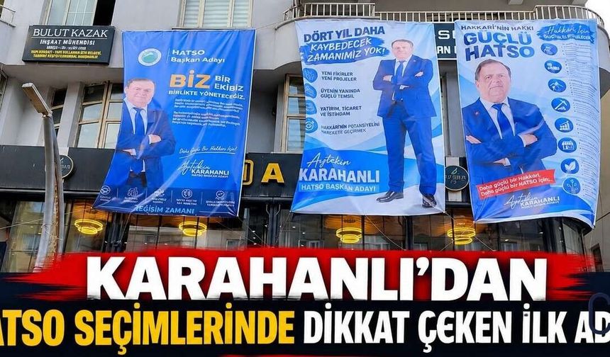 Hakkâri’de Bir İlk: Karahanlı Seçim Ofisini Açtı