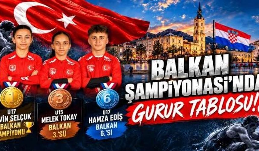 Hakkarili sporculardan Balkan Şampiyonası’nda büyük başarı