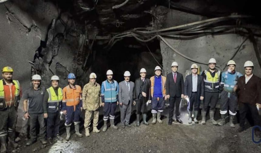 Hakkari Protokolün'den Ölmez Madenciliğe ziyaret