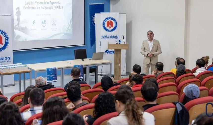 Hakkari Üniversitesi’nde sağlıklı yaşam semineri düzenlendi