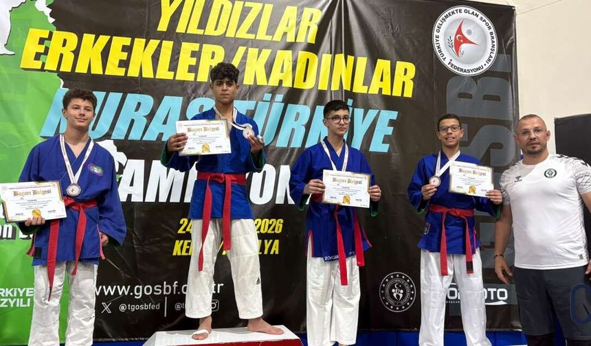 Kuraşta Türkiye Şampiyonu Hakkâri’den!