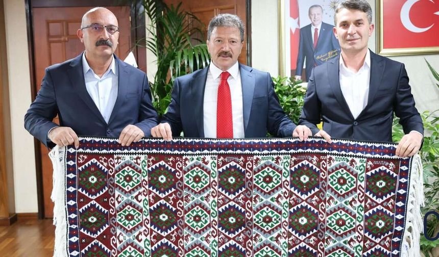 Başkan İsmail Aboğa’dan TESK Genel Başkanı Mehmet Yiğiner’e ziyaret