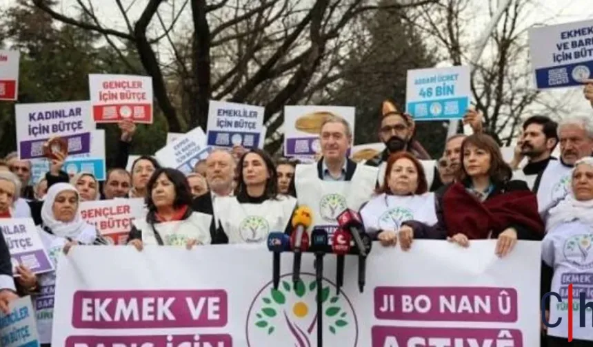 Bakırhan Siirt'te: Ekmek, Barış ve Adalet için Bütçe kampanyası